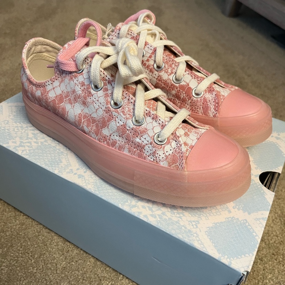 Converse Chuck Taylor all star 70 golf wang python pink Snake Skin pattern - Picture 2 of 7